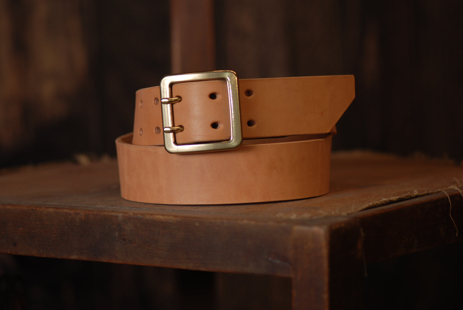 leather work belt